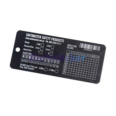 لیزر کندہ کردہ ایلومینیم بارکوڈ لیبل